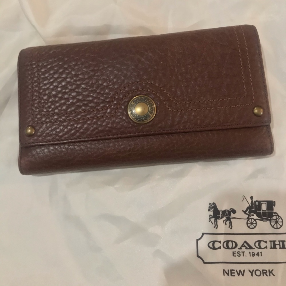 Coach Wallet + Check Holder - Picture 3 of 8
